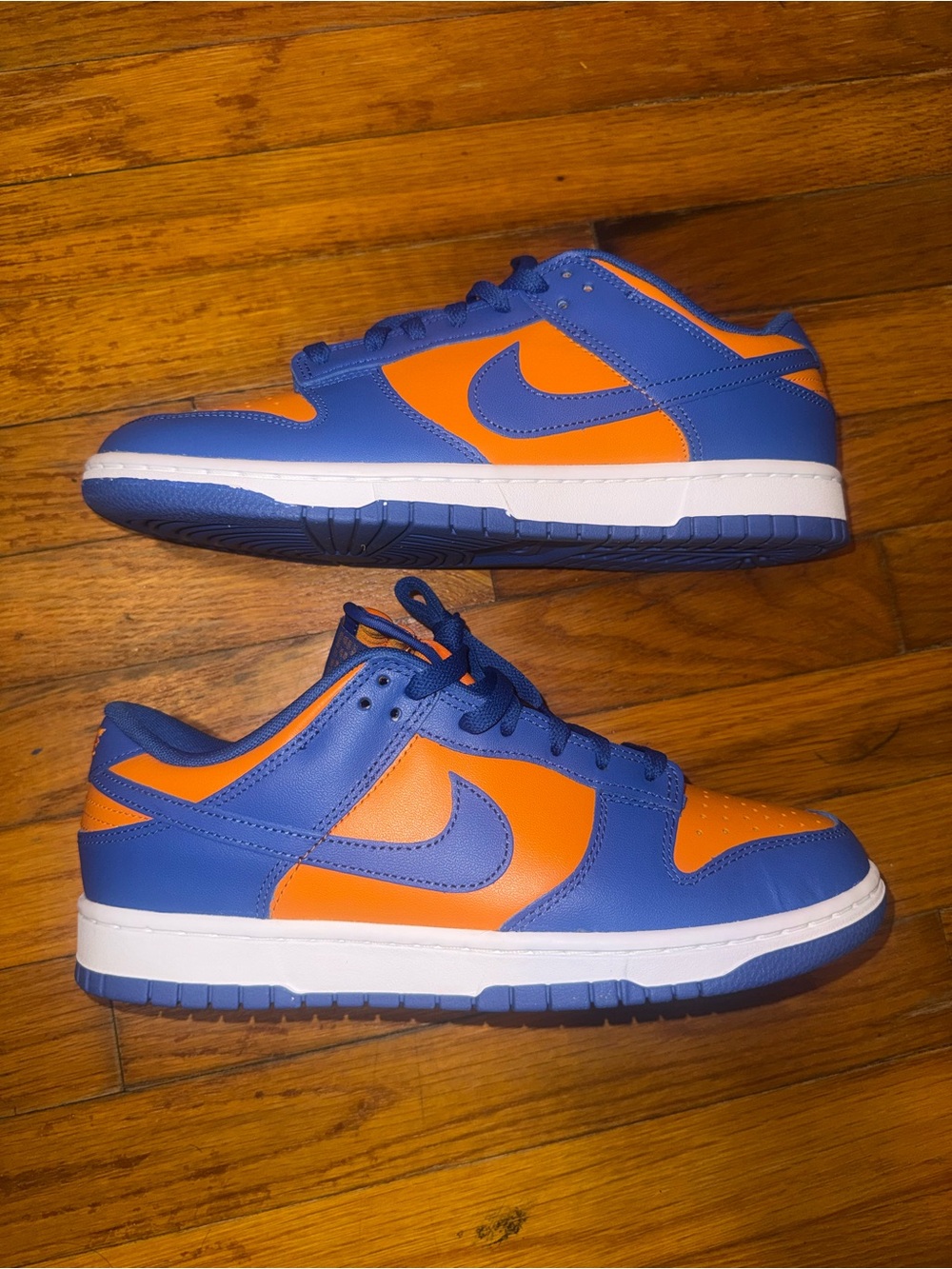 Nike Kids' Low-Top Sneakers - Blue/Orange